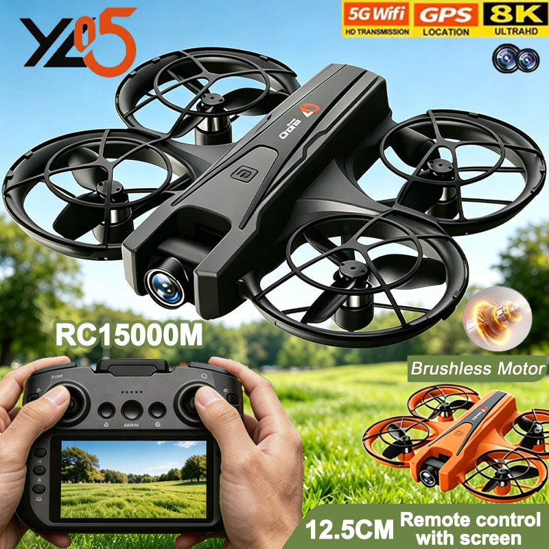Drone Pro Rc Ufo - YL05 Mini Drone 8K HD Camera