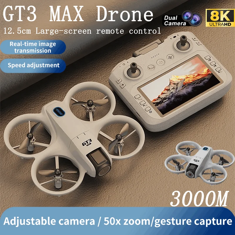 Drone Pro Rc Ufo - GT3 MAX Mini Drone 5G 8K