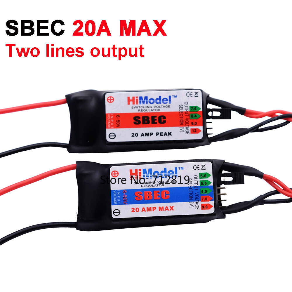 Heavy Lift Drone Frame - 20A Switching Voltage Regulator SBEC UBEC