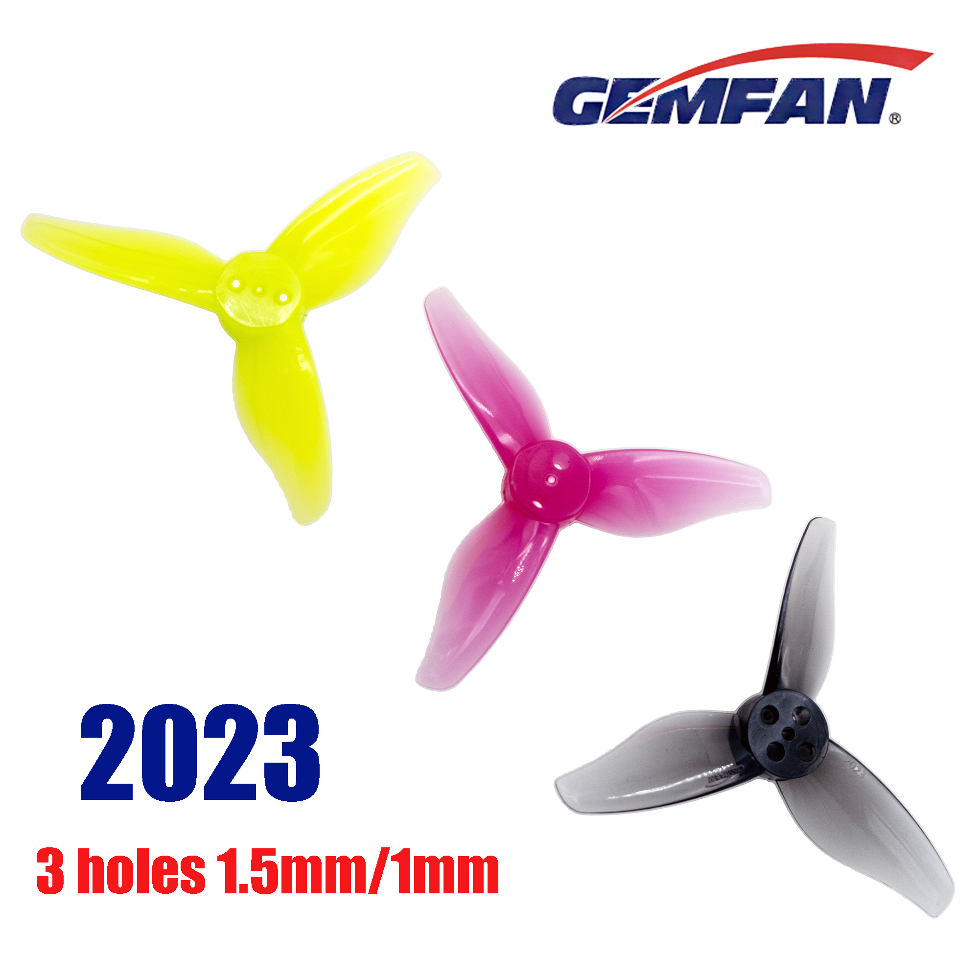 Drone Rc Race - 4Pairs Gemfan Hurricane 2023 2X2.3X3 3-Blade