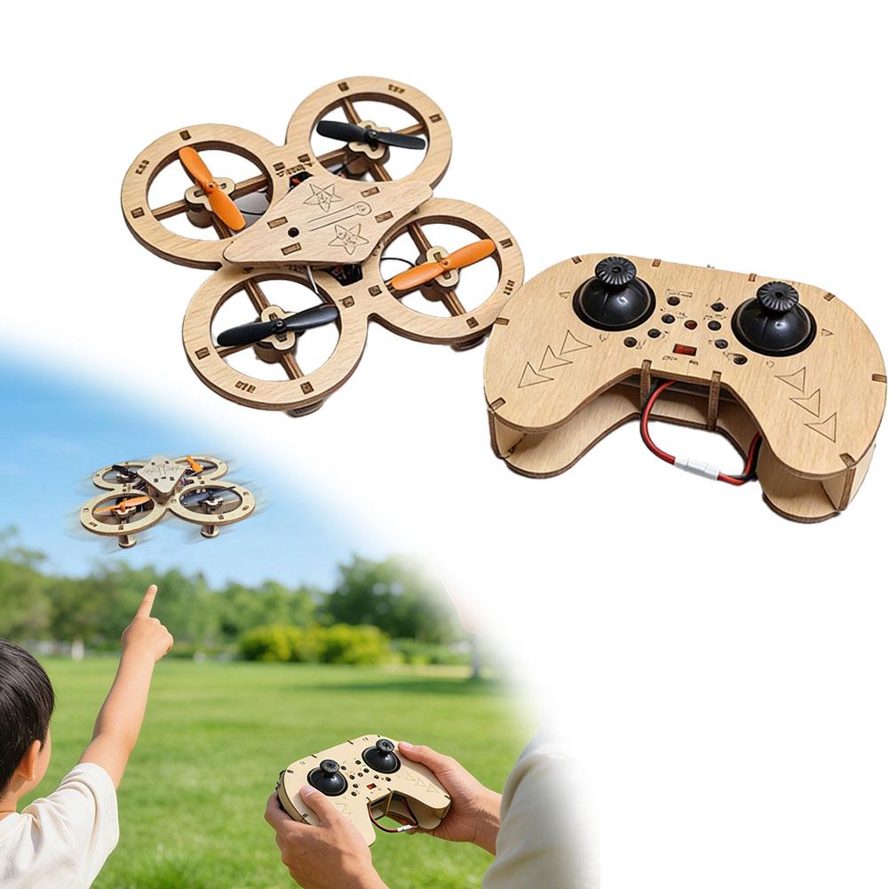 Drone Rc Plegable - DIY Wooden RC Drone Quadcopters Building