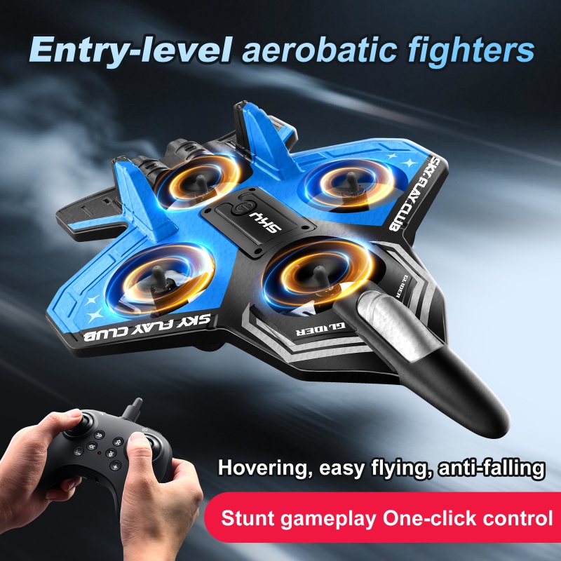 Drone Rc Fighter Jet - New Glider Flying Helicopter RC Hobby