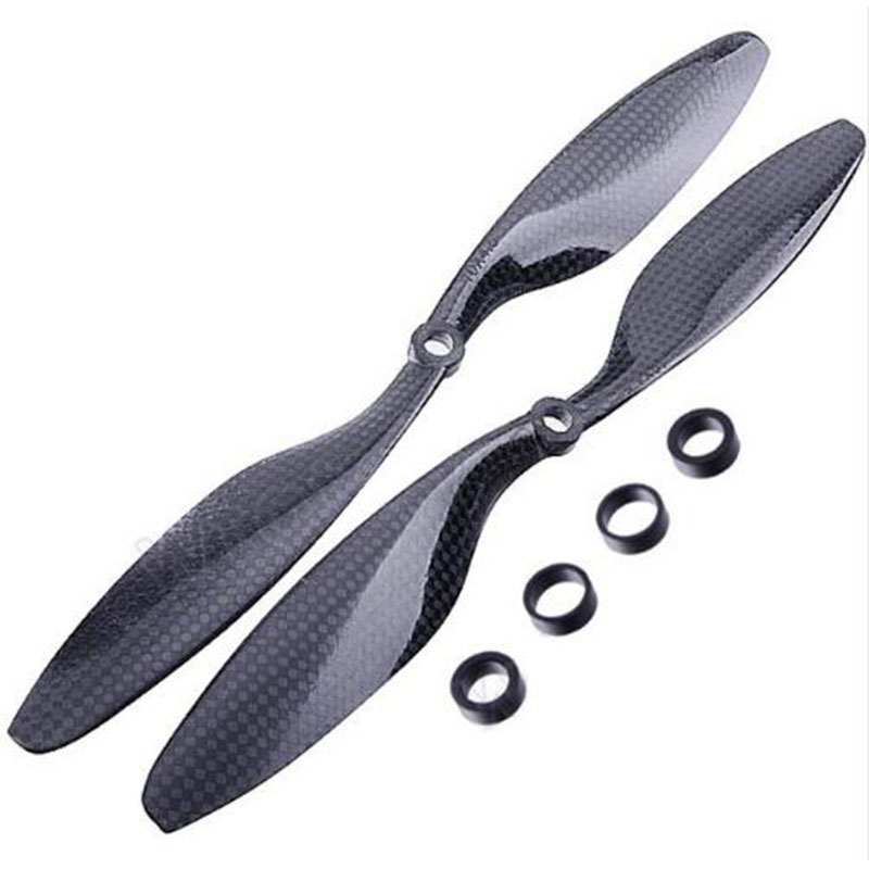 Heavy Lift Drone Frame - 4Pcs/2Pairs 12x3.8 3K Carbon Fiber Propellers