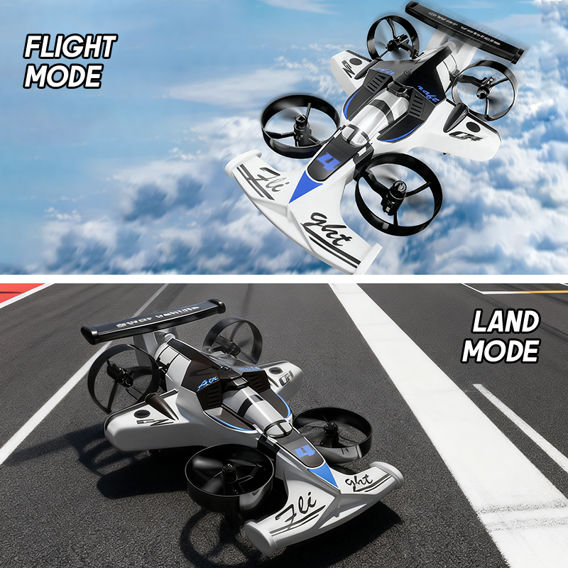Drone Rc Plegable - 2in1 Mini Drone Air-Ground Flying Car