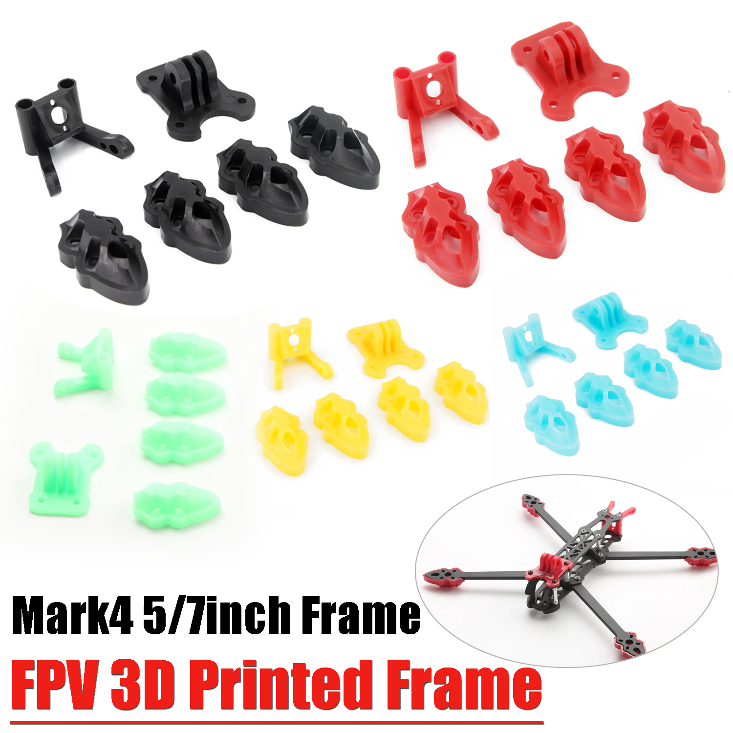 Mark4 5inch / 7inch FPV Frame  - 3D Printed Drone Part 评论和价格