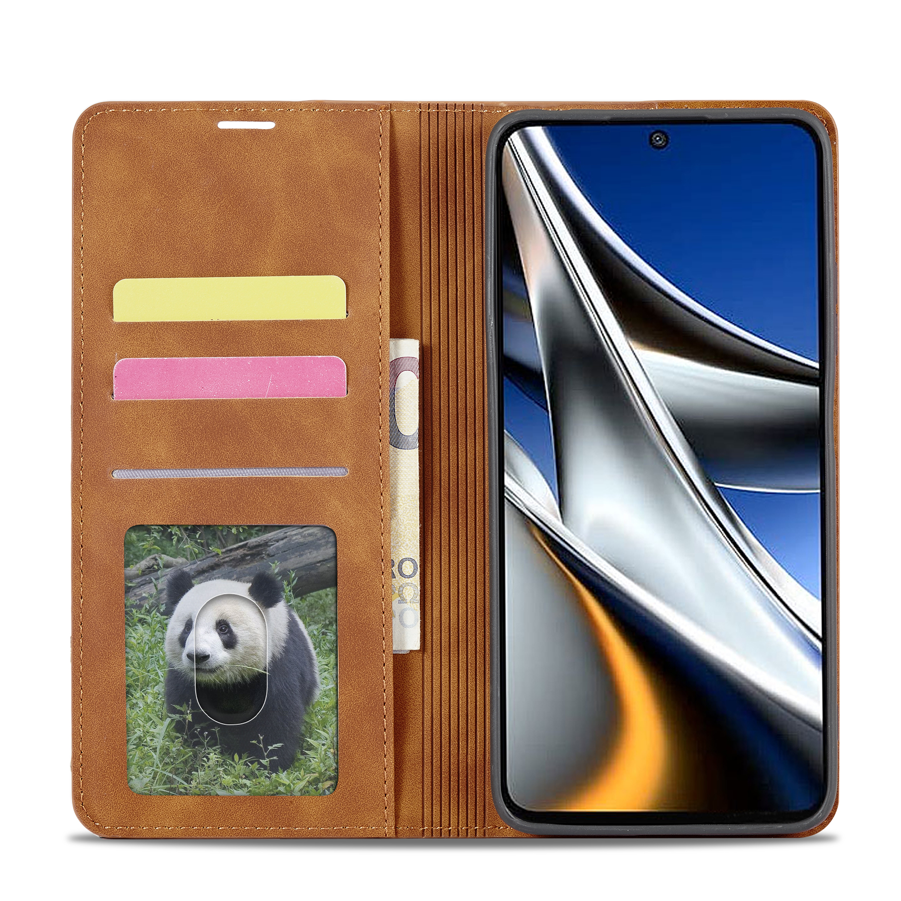Leather Flip Wallet Case For X - Drone Xiaomi Rc 评论和价格