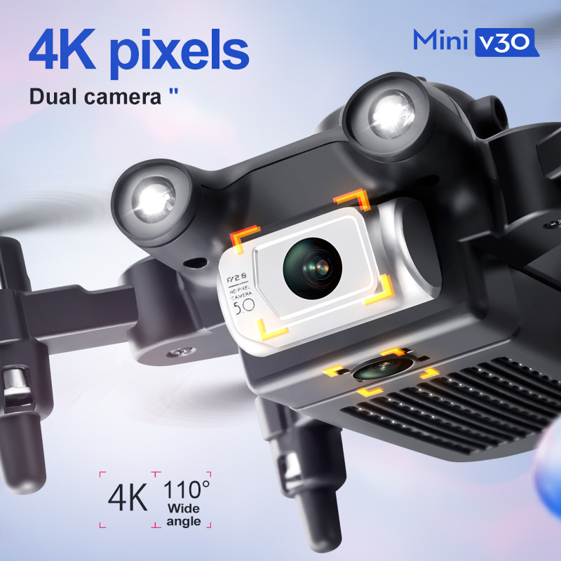 Mini V30 WiFi FPV Drone With 4 - Drone Rc Team City 评论和价格