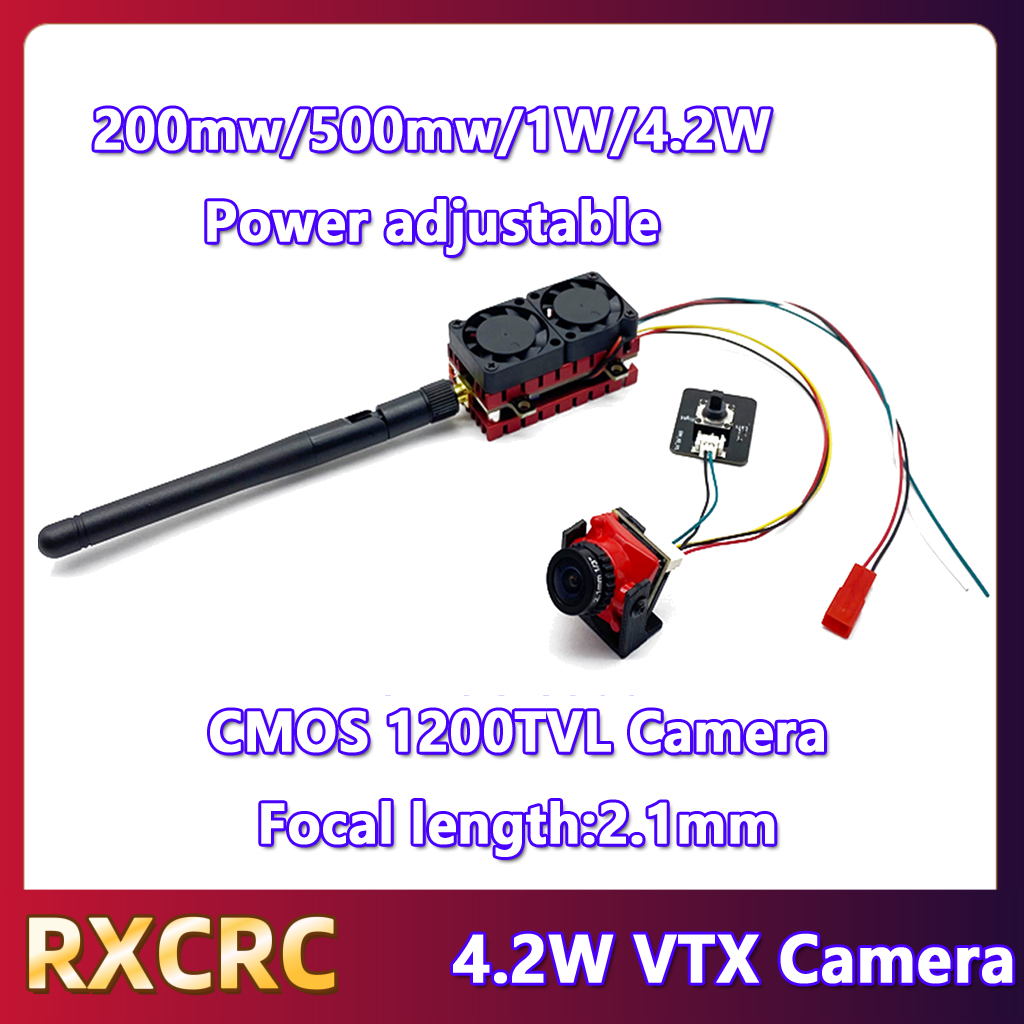 RXCRC 5.8G 48CH 4.2W High Powe - Fpv Drone Camera 评论和价格
