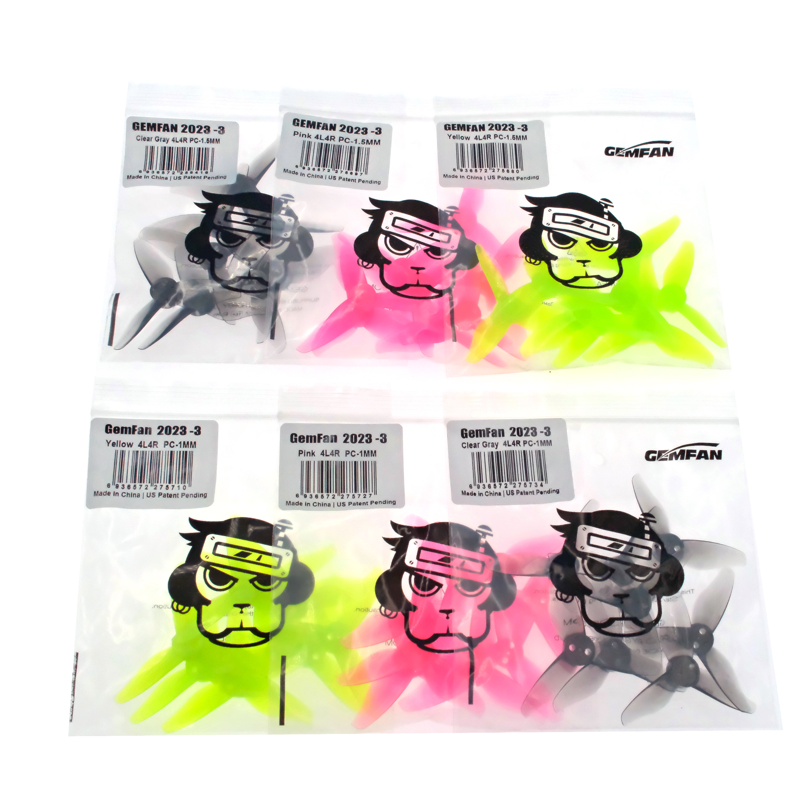 4Pairs Gemfan Hurricane 2023 2 - Drone Rc Race 评论和价格