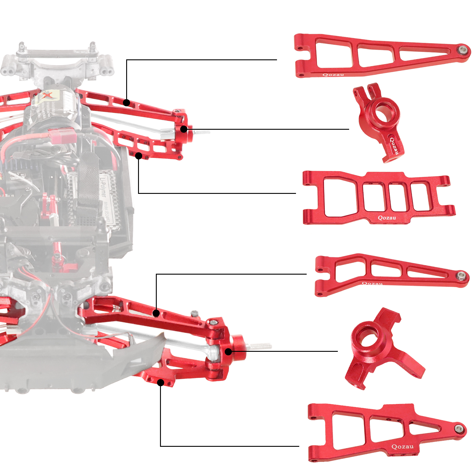 HBX 901 901A 903 905 905A Meta - Rc Suspension Arm 评论和价格
