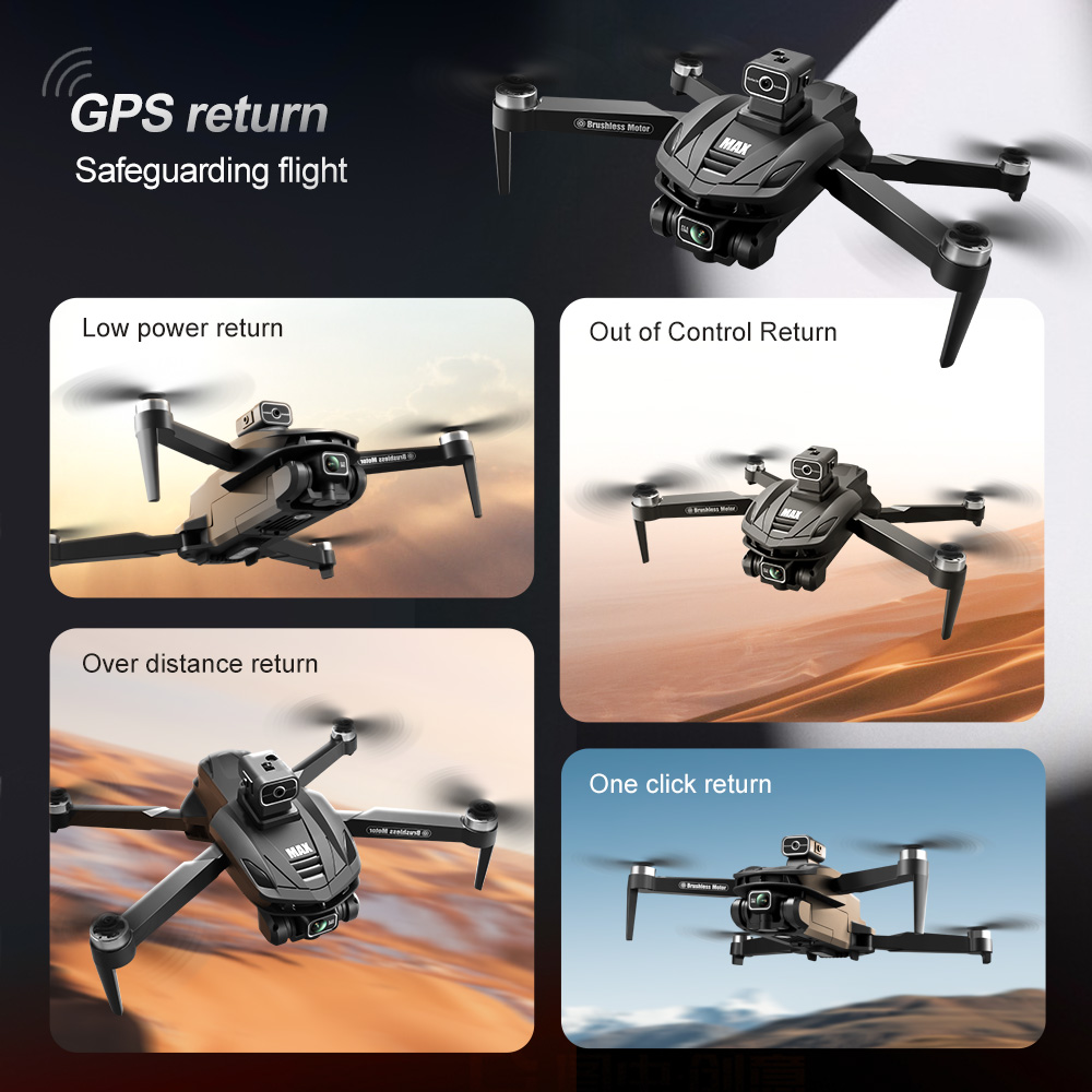 V168 PRO Max GPS Drone 8K Prof - Drone Rc Plegable 评论和价格