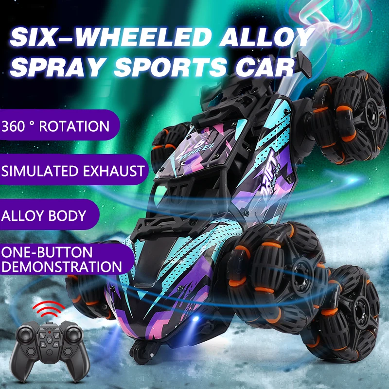 Six Wheels Dual RC Car Toy Spr - Drone Rc Plegable 评论和价格