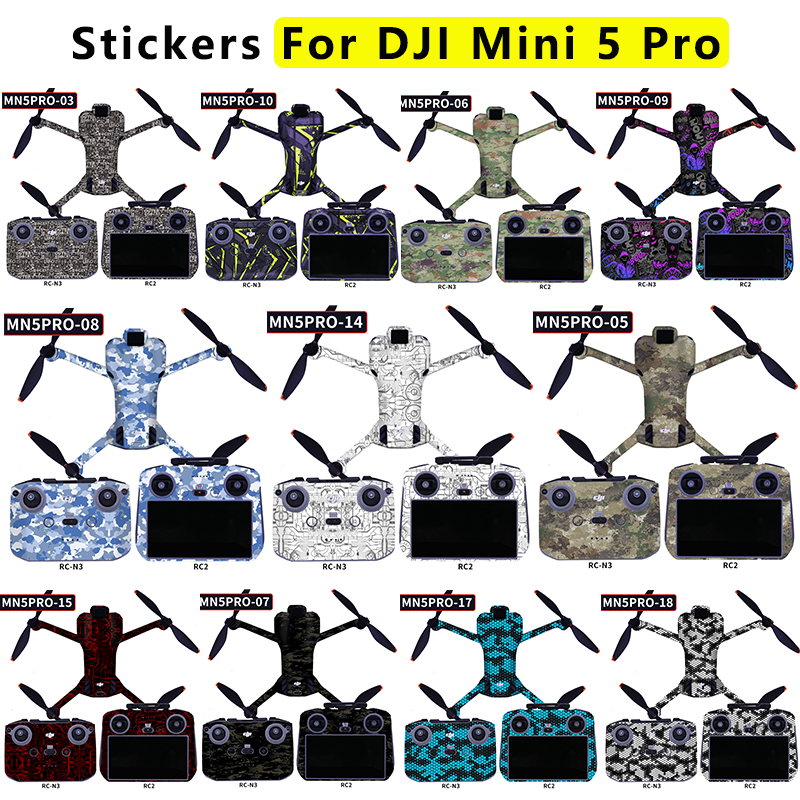For DJI Mini 5Pro Drone Sticke - Drone Dji Rc Pro 评论和价格