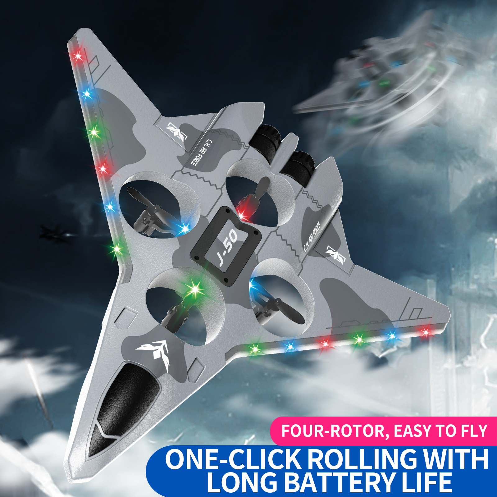 Drop-Proof RC Fighter Jet Dron - Drone Rc Fighter Jet 评论和价格