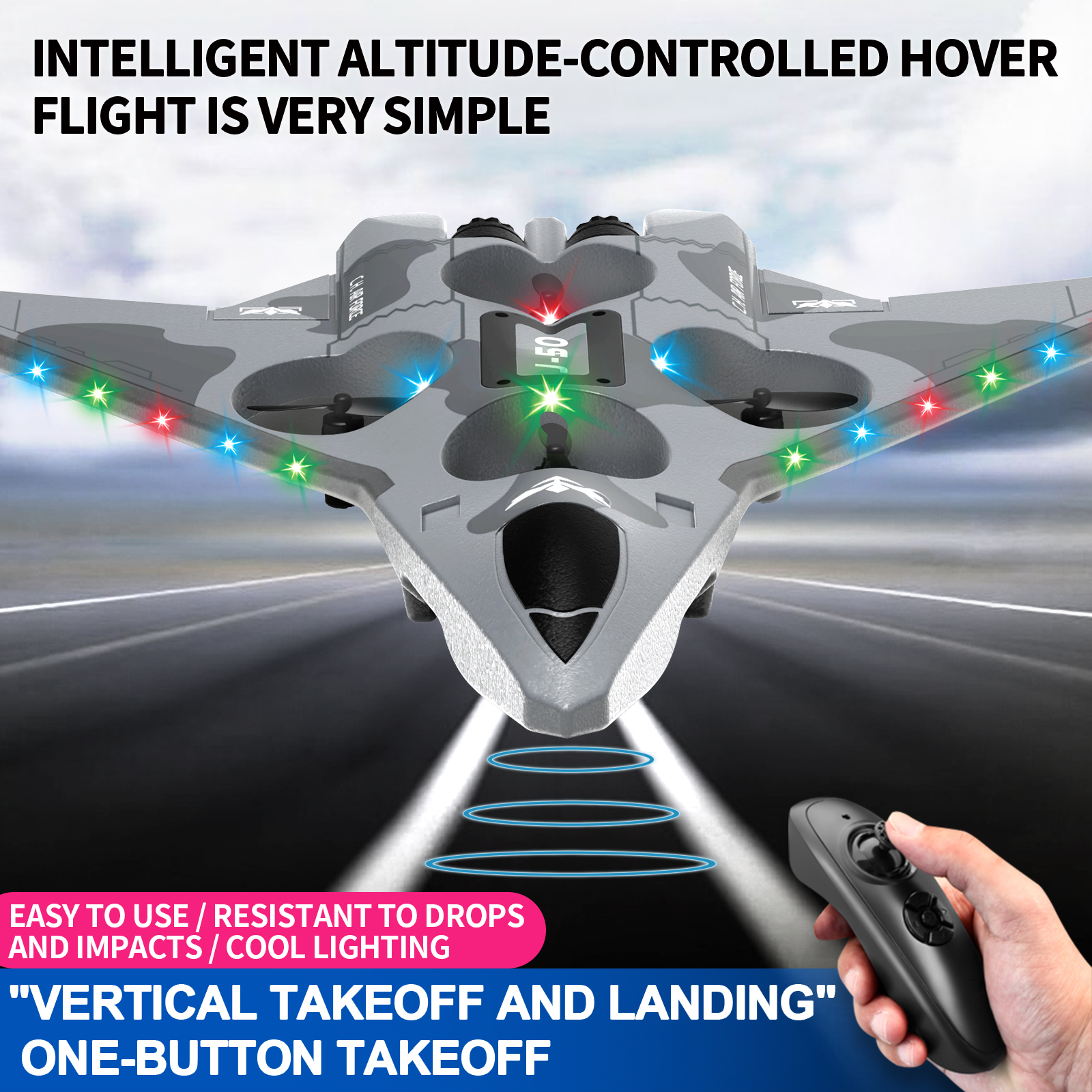 Drop-Proof RC Fighter Jet Dron - Drone Rc Fighter Jet 评论和价格