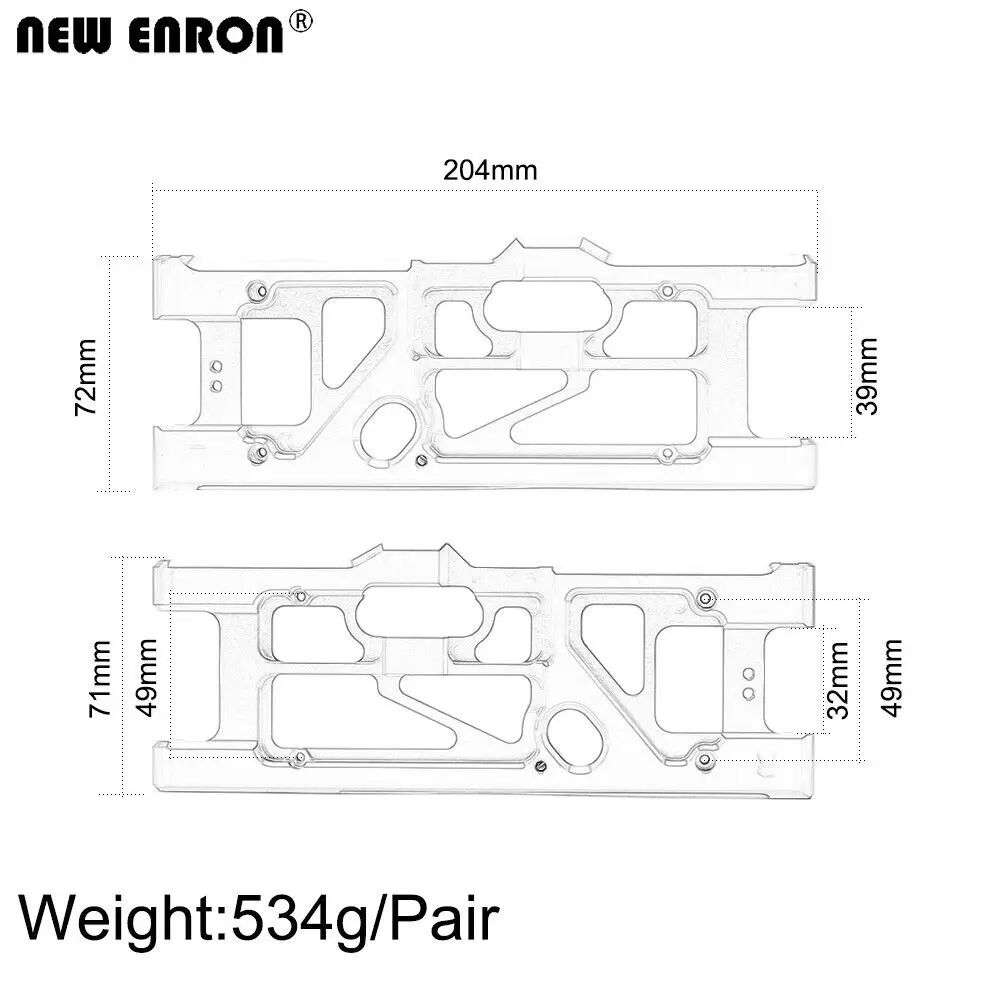 NEW ENRON Aluminium 6061 Front - Rc Suspension Arm 评论和价格
