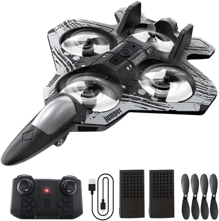 RC Foam Stunt Plane with LED L - Drone Rc Fighter Jet 评论和价格