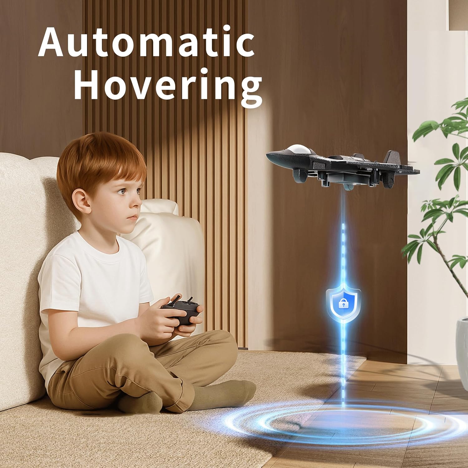 RC Foam Stunt Plane with LED L - Drone Rc Fighter Jet 评论和价格