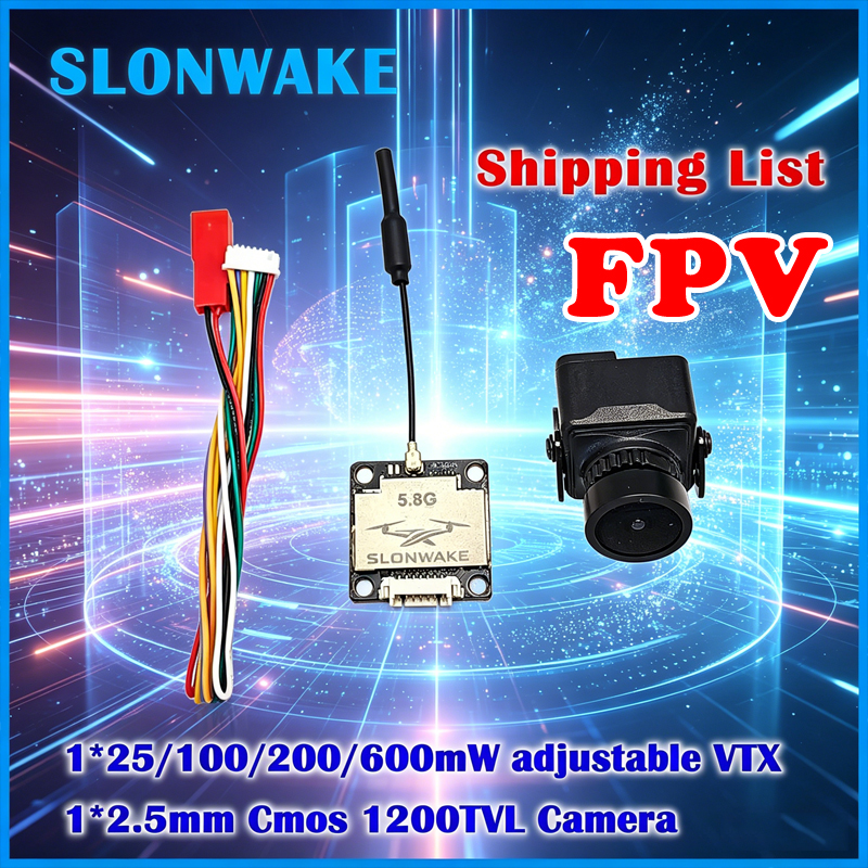 SLONWAKE Ready to use 5.8G 48C - Fpv Drone Camera 评论和价格