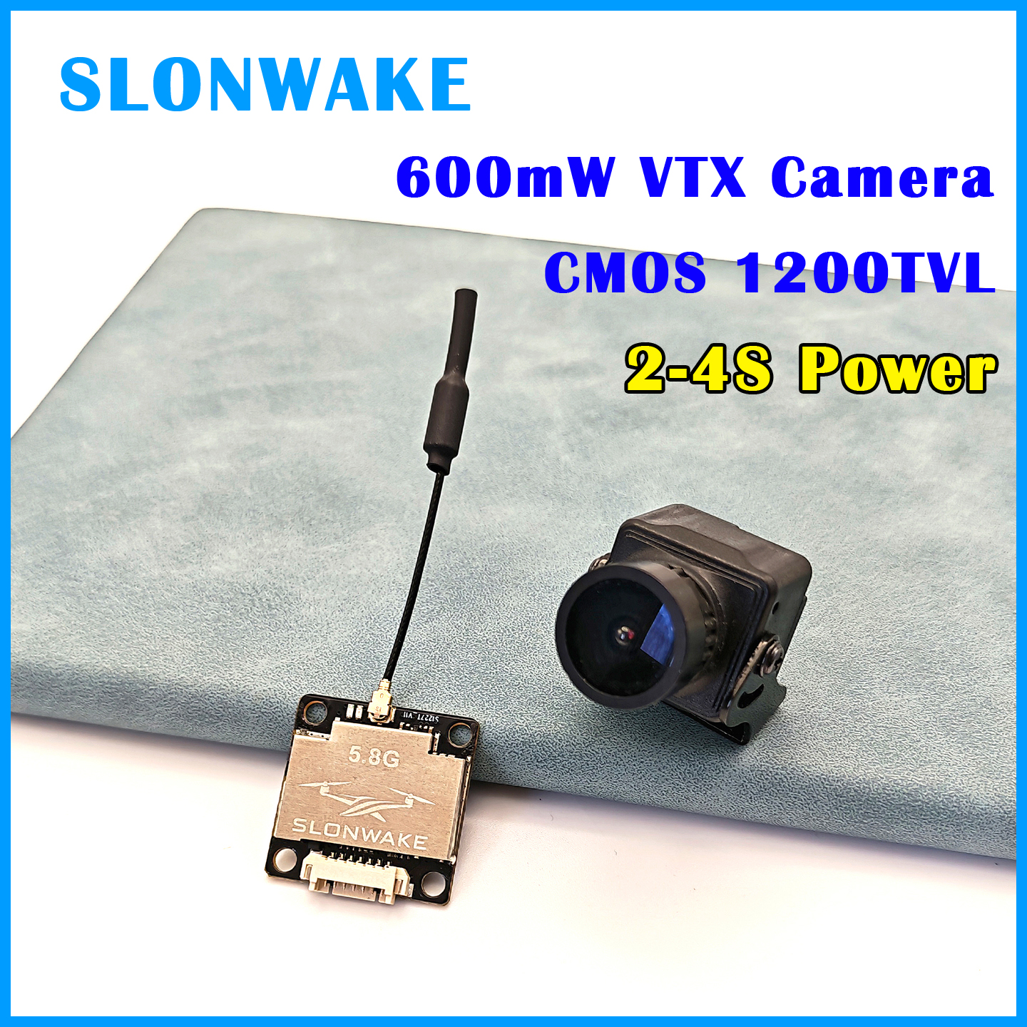 SLONWAKE Ready to use 5.8G 48C - Fpv Drone Camera 评论和价格