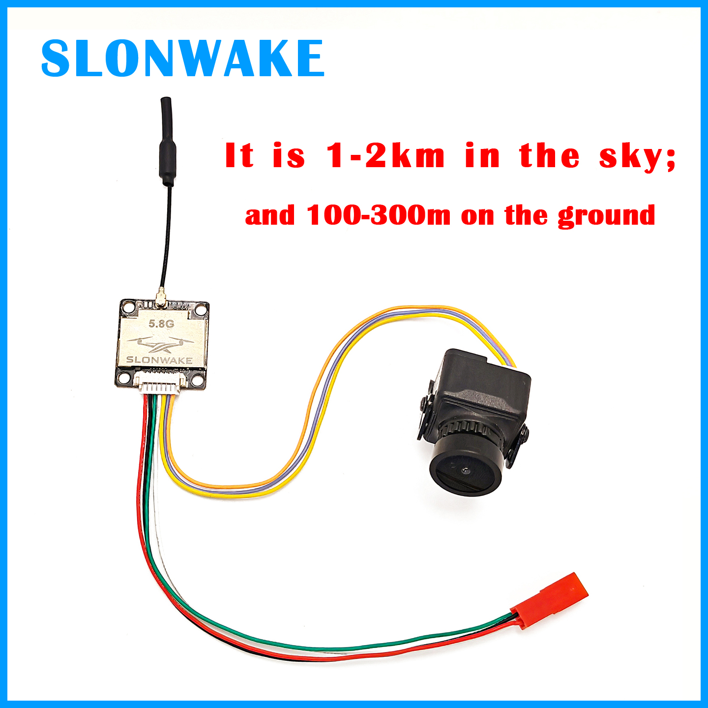 SLONWAKE Ready to use 5.8G 48C - Fpv Drone Camera 评论和价格