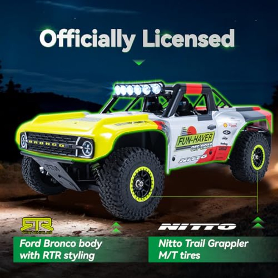 FMS 1/18 FSC18 Ford Bronco RTR - Rc Drift Car Kit 评论和价格