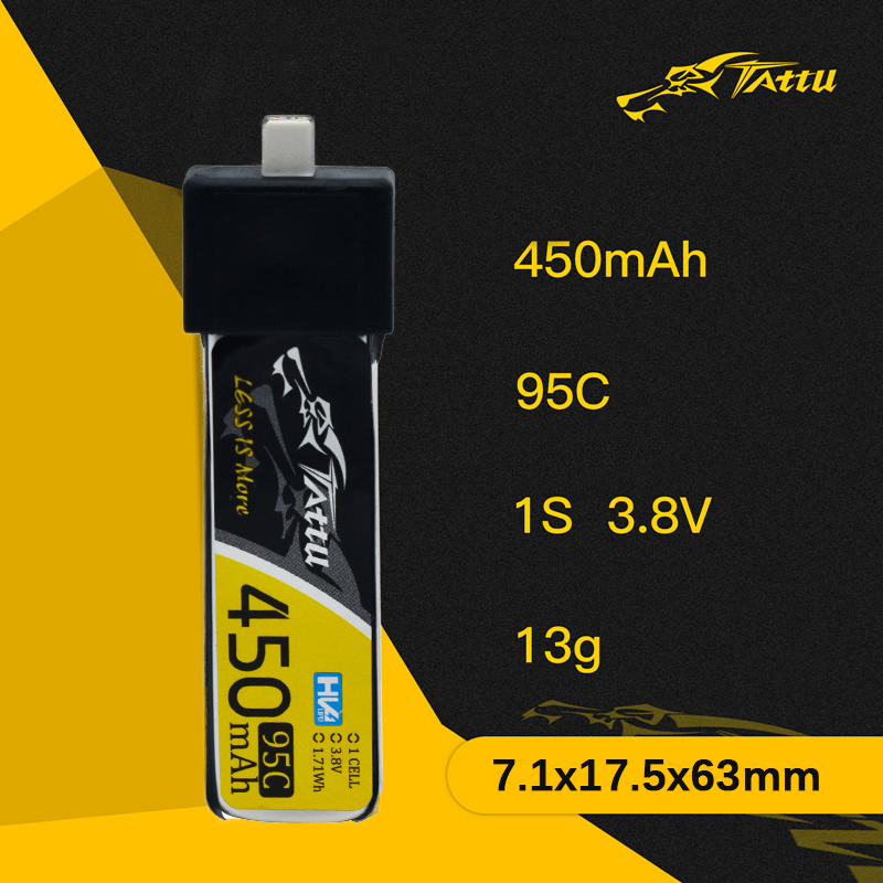3Pcs NEW TATTU 450/500/550mAh  - Drone Rc Race 评论和价格