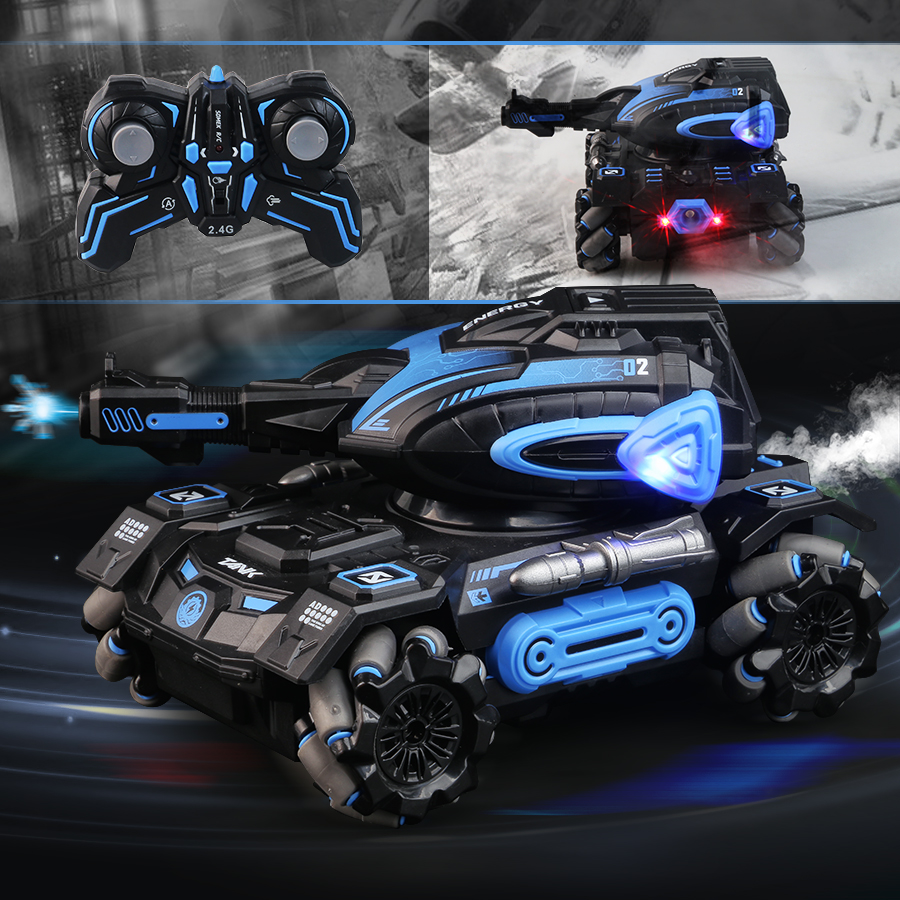 RC spray car 2.4G four-wheel s - Drone Rc Plegable 评论和价格
