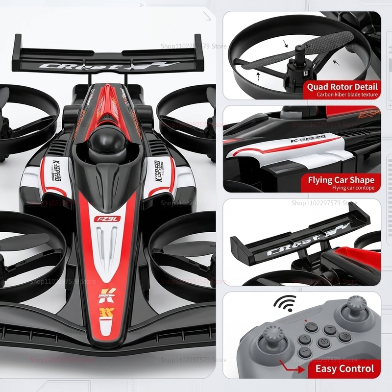 Mini RC Flying Car Transformab - Drone Rc Race 评论和价格
