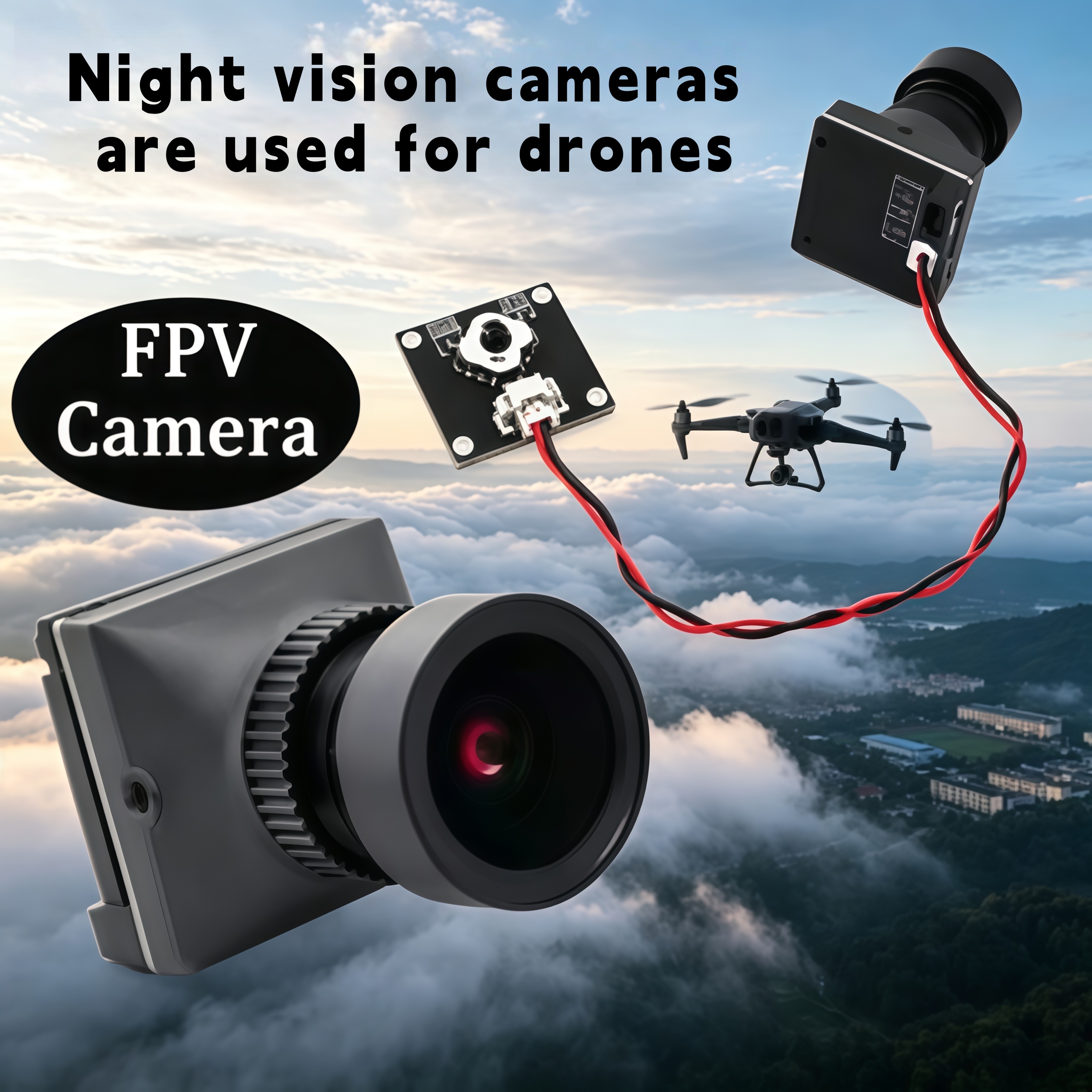 1500TVL HD CADDX Snail FPV Cam - Fpv Drone Camera 评论和价格