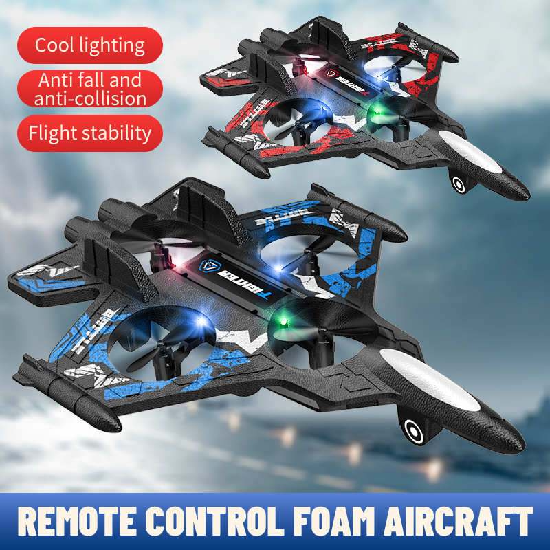 RC Airplane 2.4G EPP Foam Remo - Drone Rc Fighter Jet 评论和价格