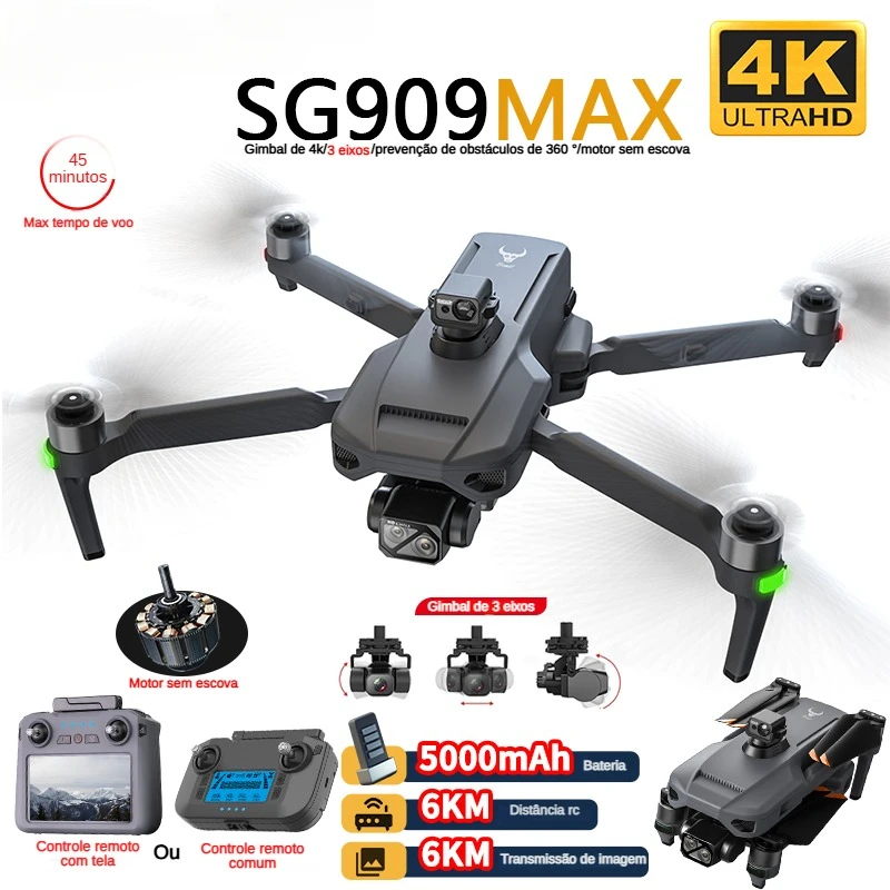ZLL SG909 SG909MAX Professiona - Drone Rc Plegable 评论和价格