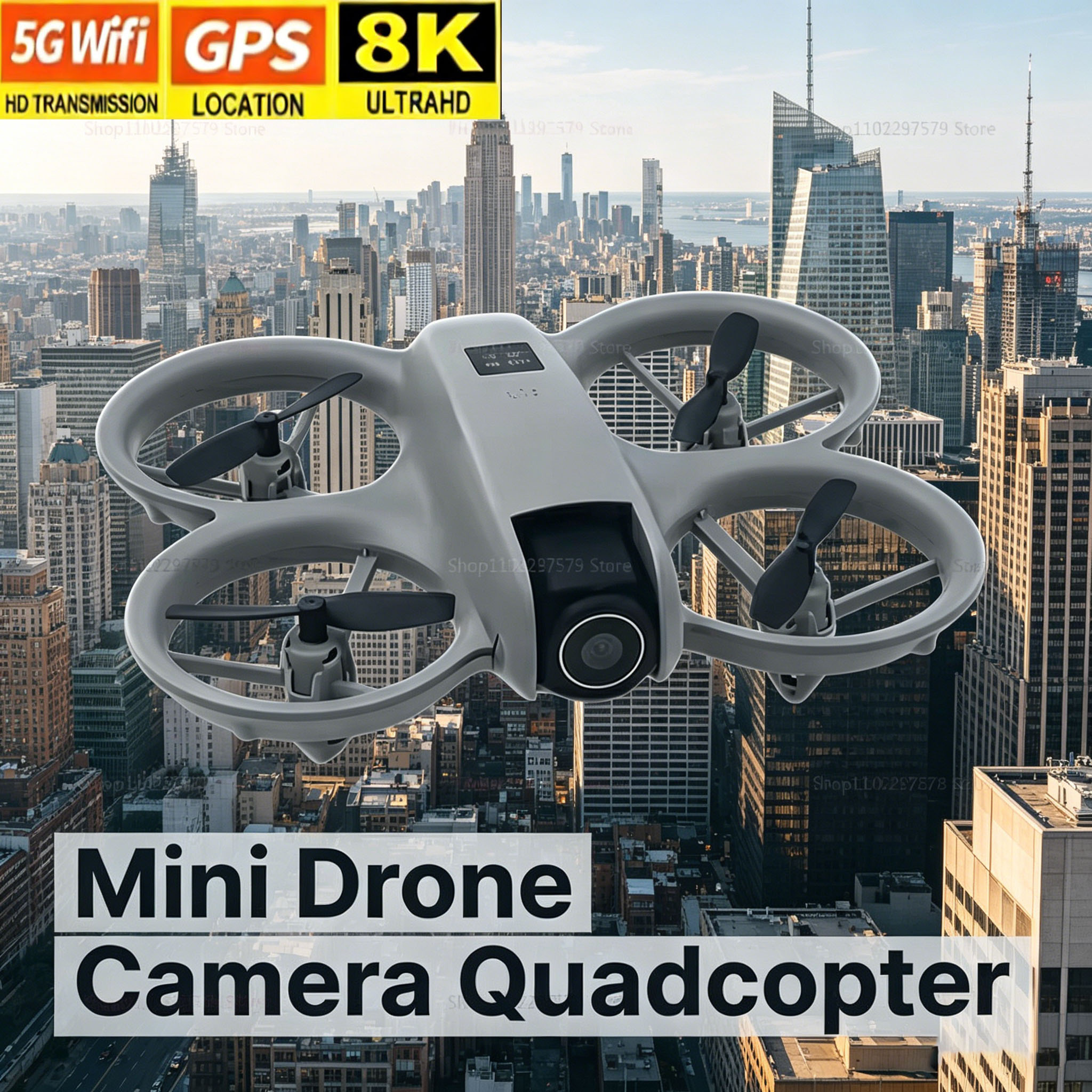 Mini Drone with 8K HD Camera F - Drone Pro Rc Ufo 评论和价格